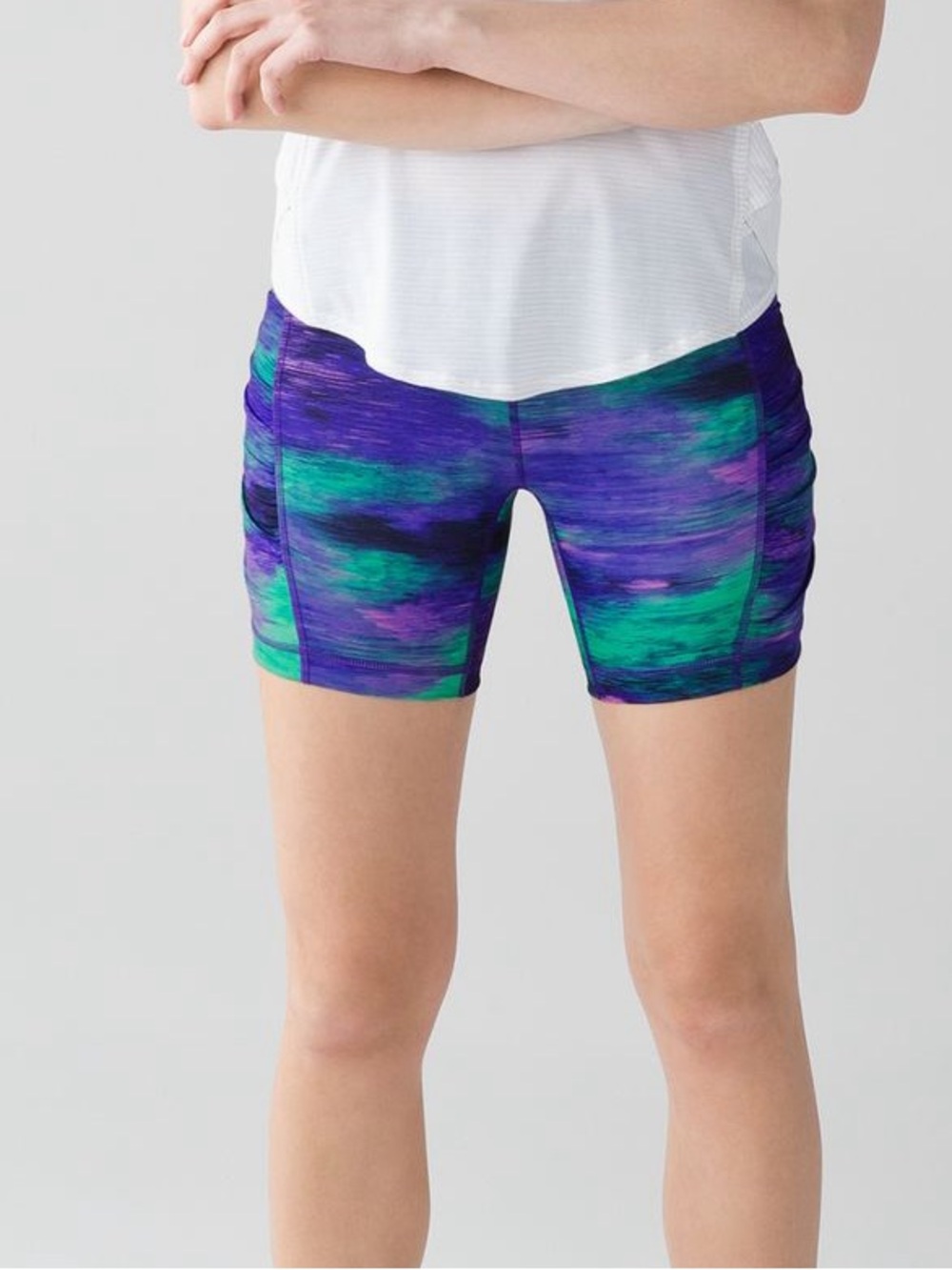 Lululemon Speed Track Biker Short Vintage